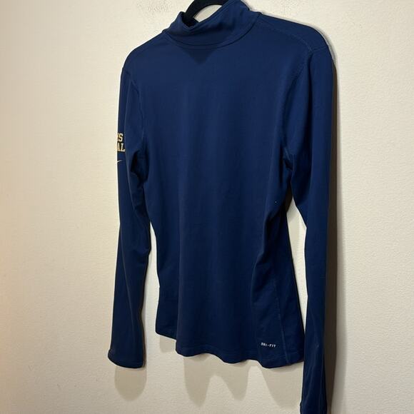 NFL Nike Rams Navy Tailgate Element Half-Zip Jacket - Picture 4 of 6